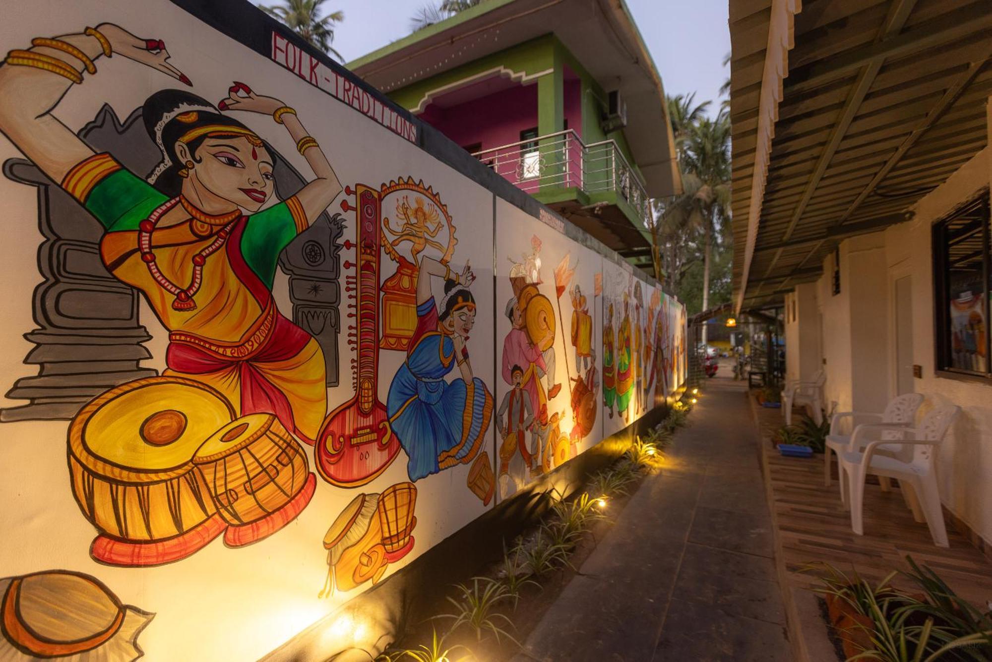 Royal Touch Beach Huts Palolem Buitenkant foto